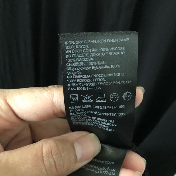 H&M Black buttoned up dress - Picture 5 of 12